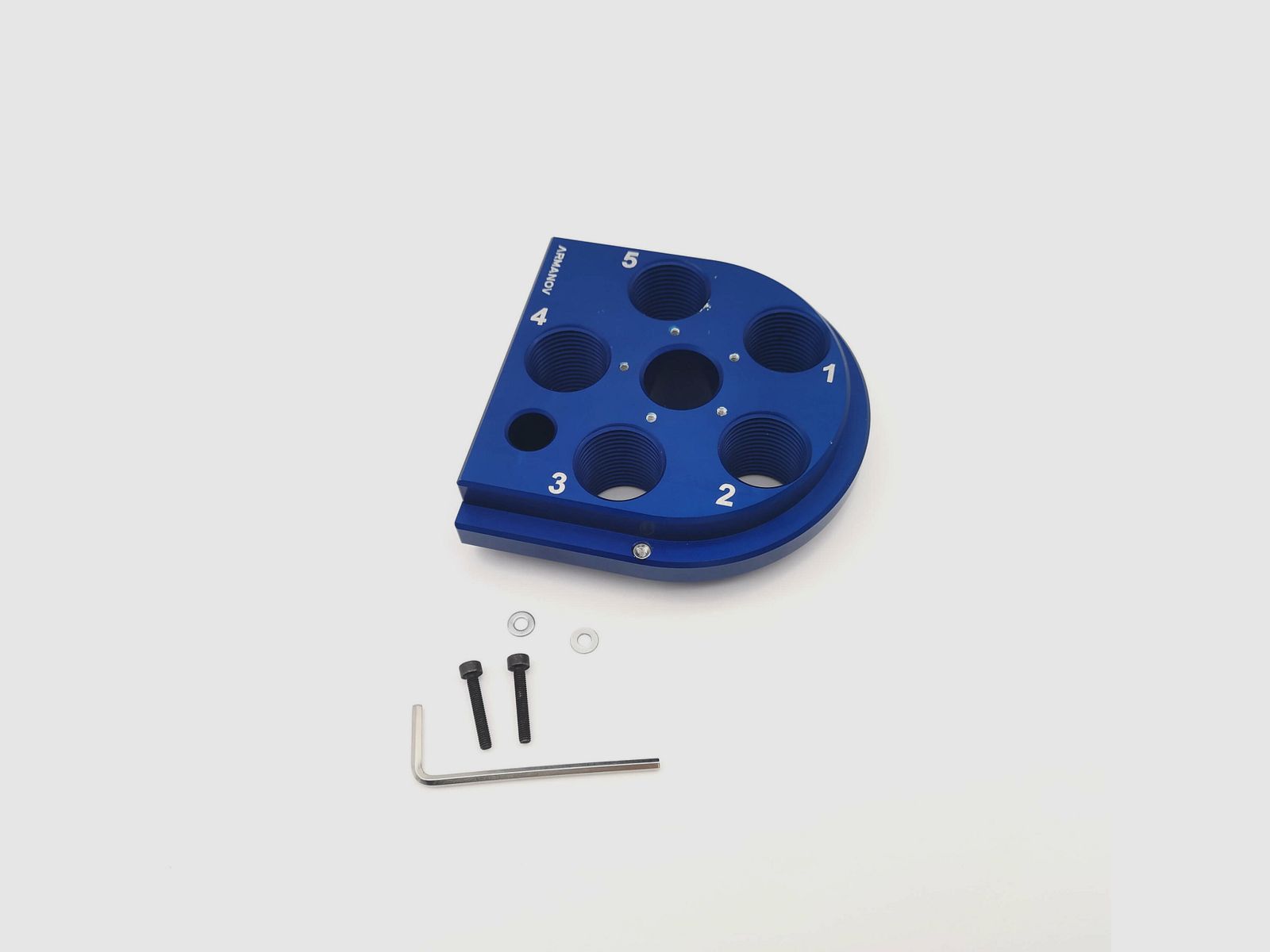Piastra di testa Armanov per Dillon XL650/XL750 Blu