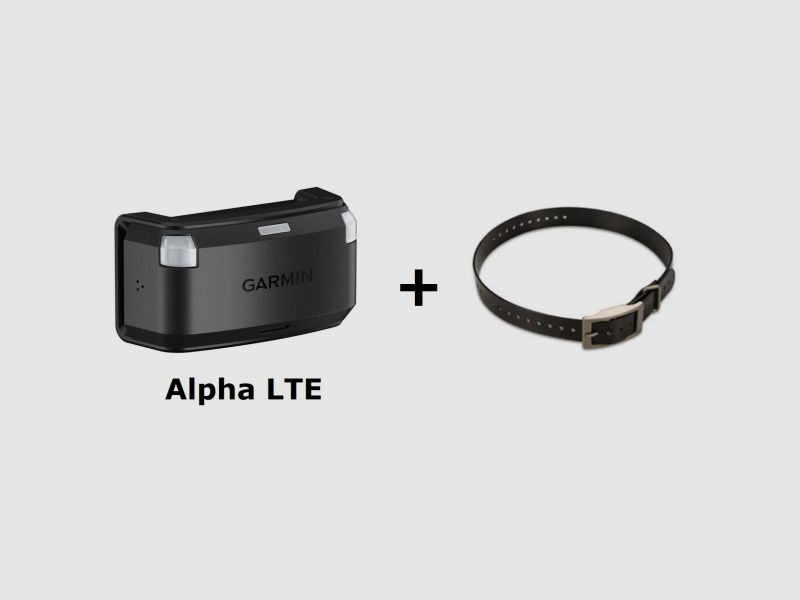Garmin Alpha LTE + Halsband schwarz / SET!