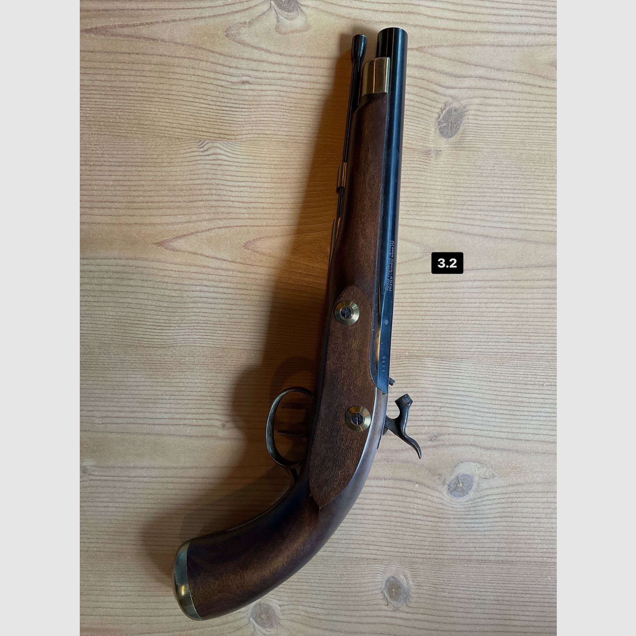 Schwarzpulver Vorderladerpistole