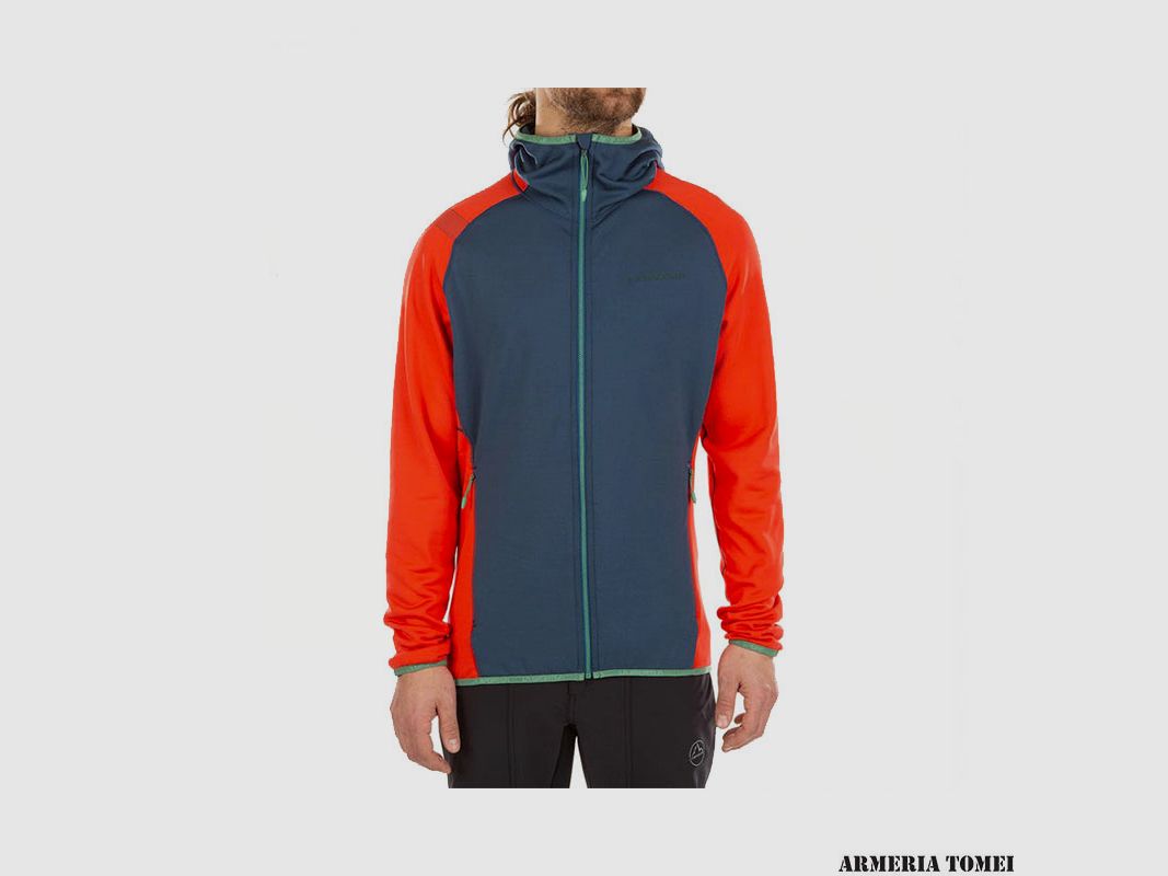 BLUZA – LA SPORTIVA – GEMINI Opal / Poppy, zdjęcie 3 z 4
