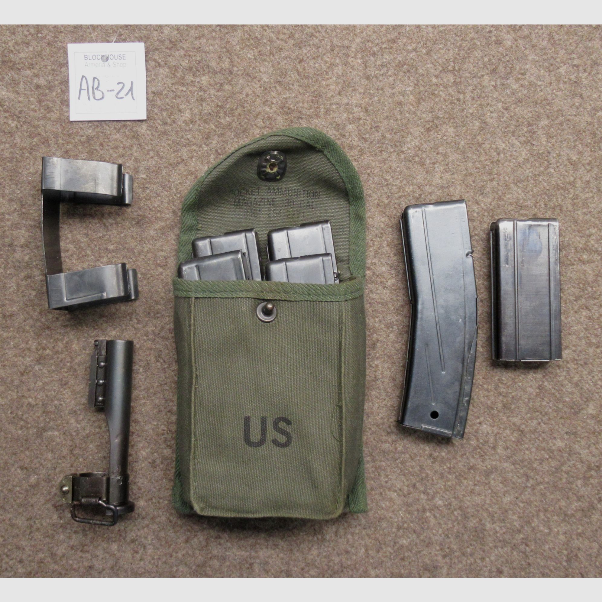 AB-21 halbautomatischer UNDERWOOD Mod. M1-Karabiner Kal. .30 carbine, Bild 6 von 6