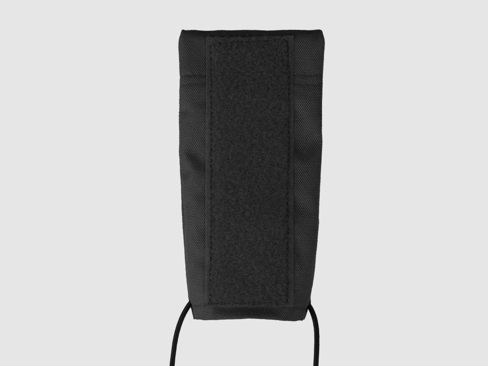Delta Six Patch-Sock Laufkondom / Laufsocke / Barrelsock mit Klettflche (schwarz)