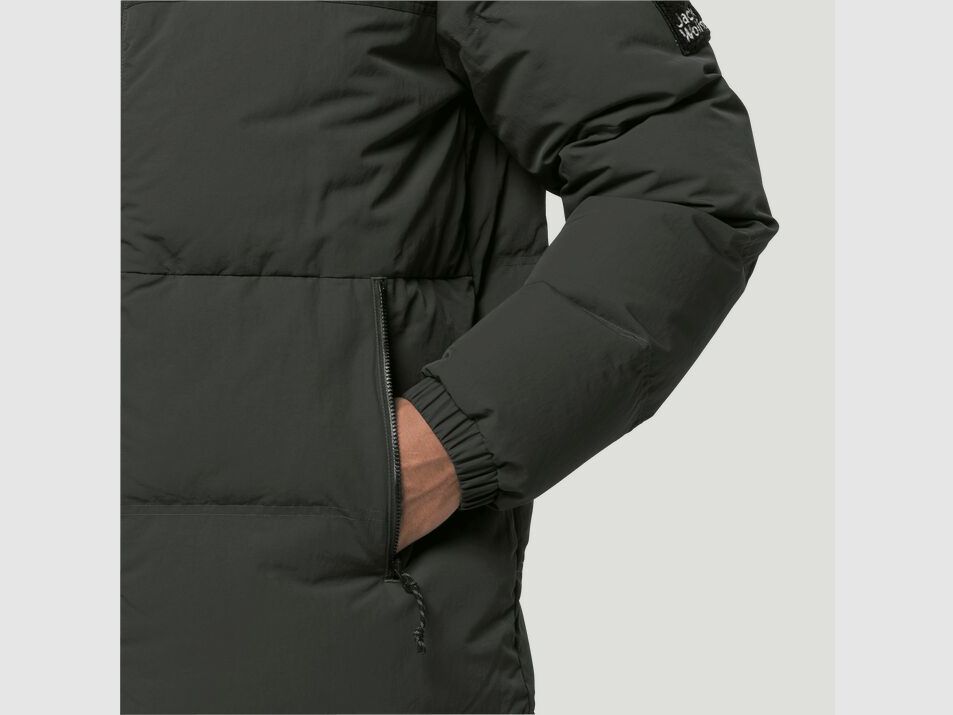 Jack Wolfskin Alex Down Herrenjacke Antique Green, Bild 4 von 6