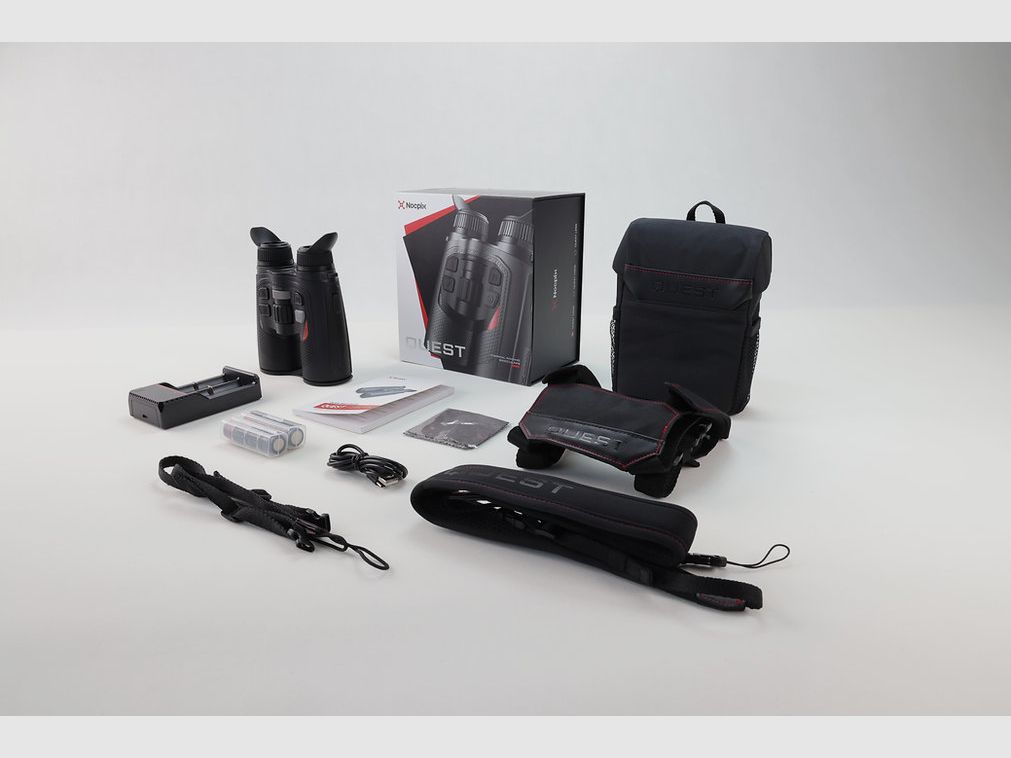 NOCPIX QUEST H35R con LRF binoculars de imagen térmica