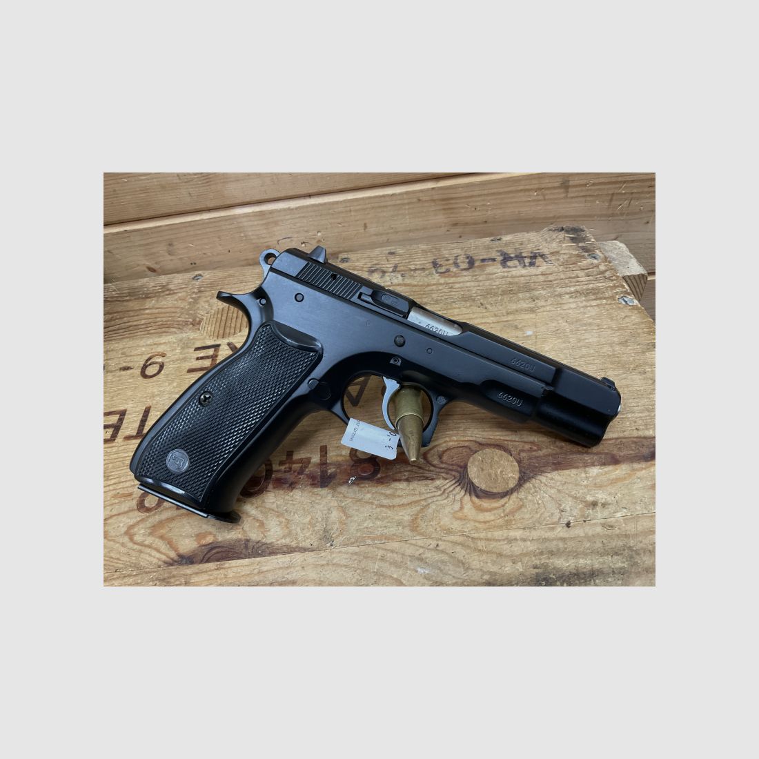 SLP CZ Mod.75 B, Kal, 9mm Luger, 2 Magazine, neuwertiger Zustand!!!