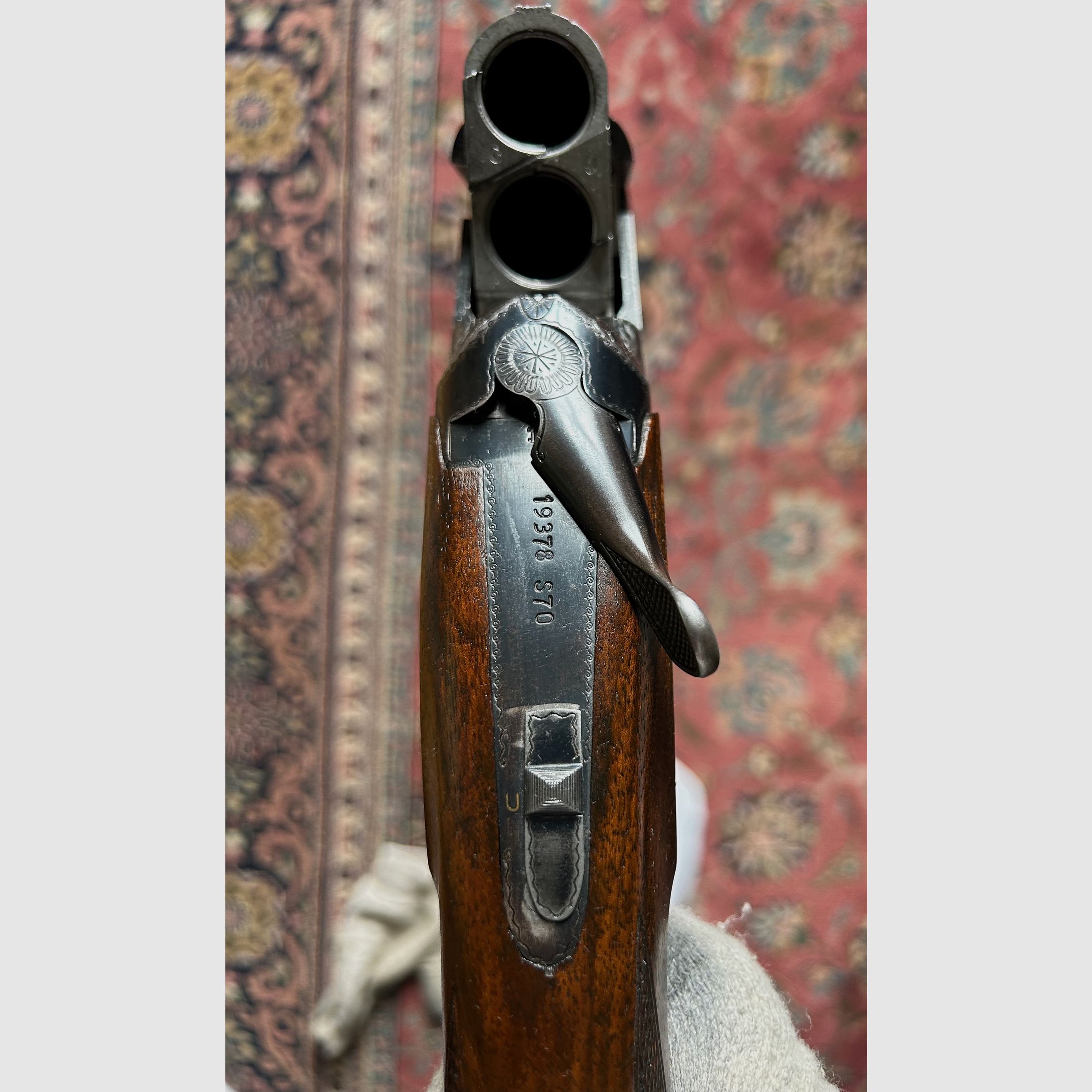 Bockdoppelflinte FN Herstal B25, Baujahr 1970