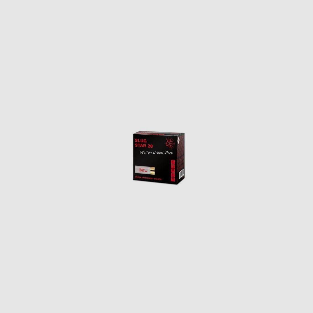 GECO COMP SLUG Star 28 12/67,5 28g 25ER