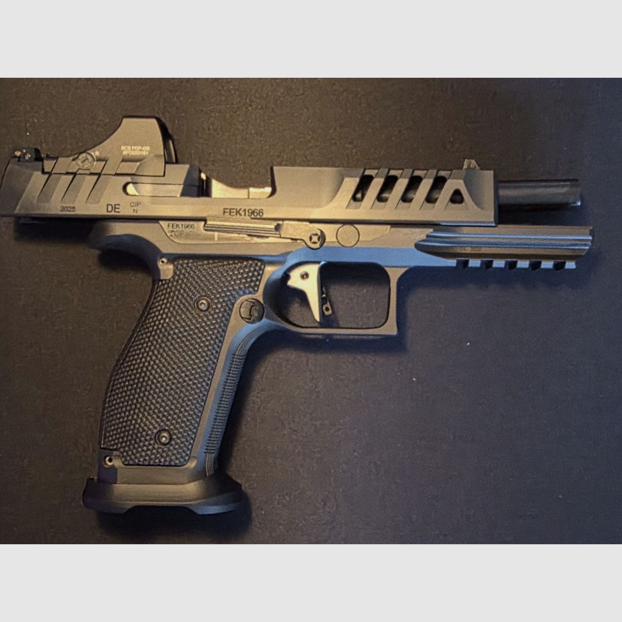 Walther PDP SteelFrame Match 5" mit viel Zubehör