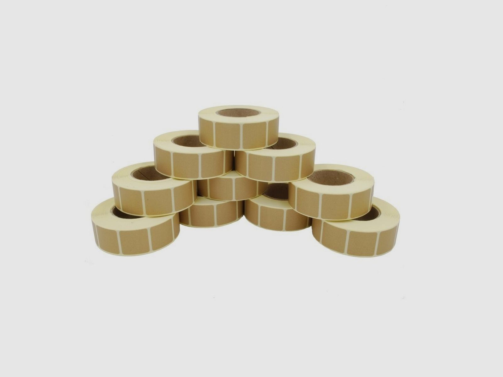 22x22 mm schwarze Zielscheiben-Aufkleber