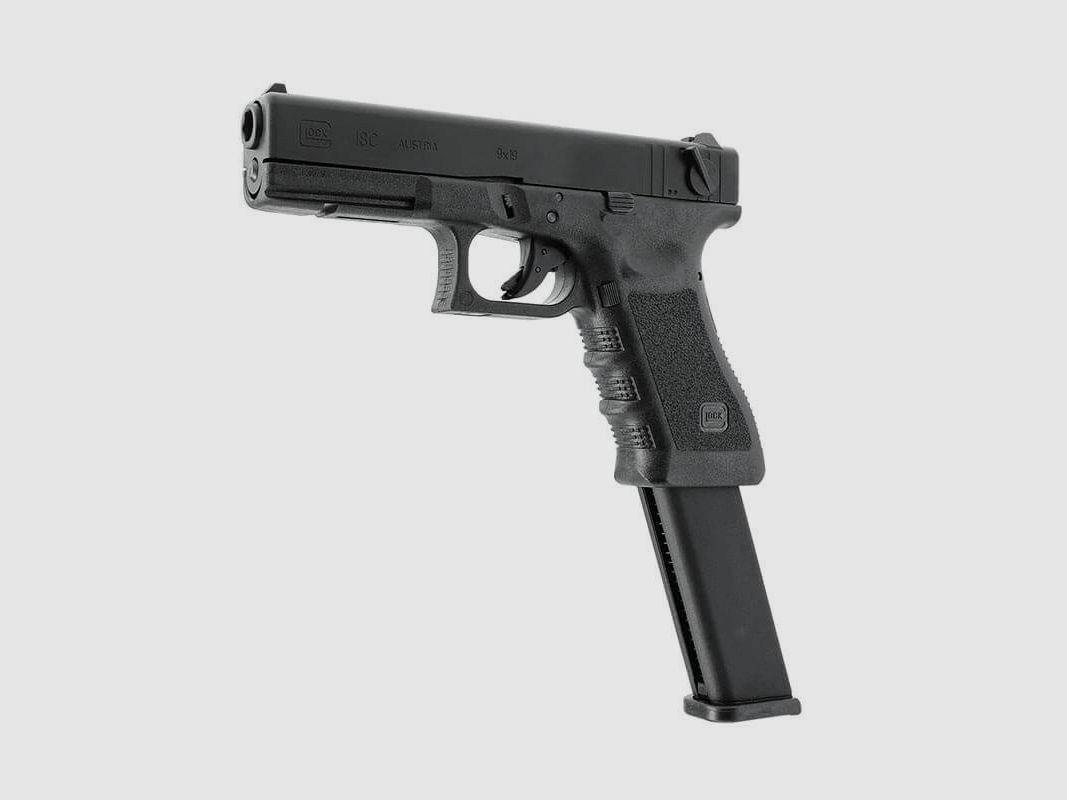 Glock 18c mit Poseidon-Innenleben getunt Vollauto-Version