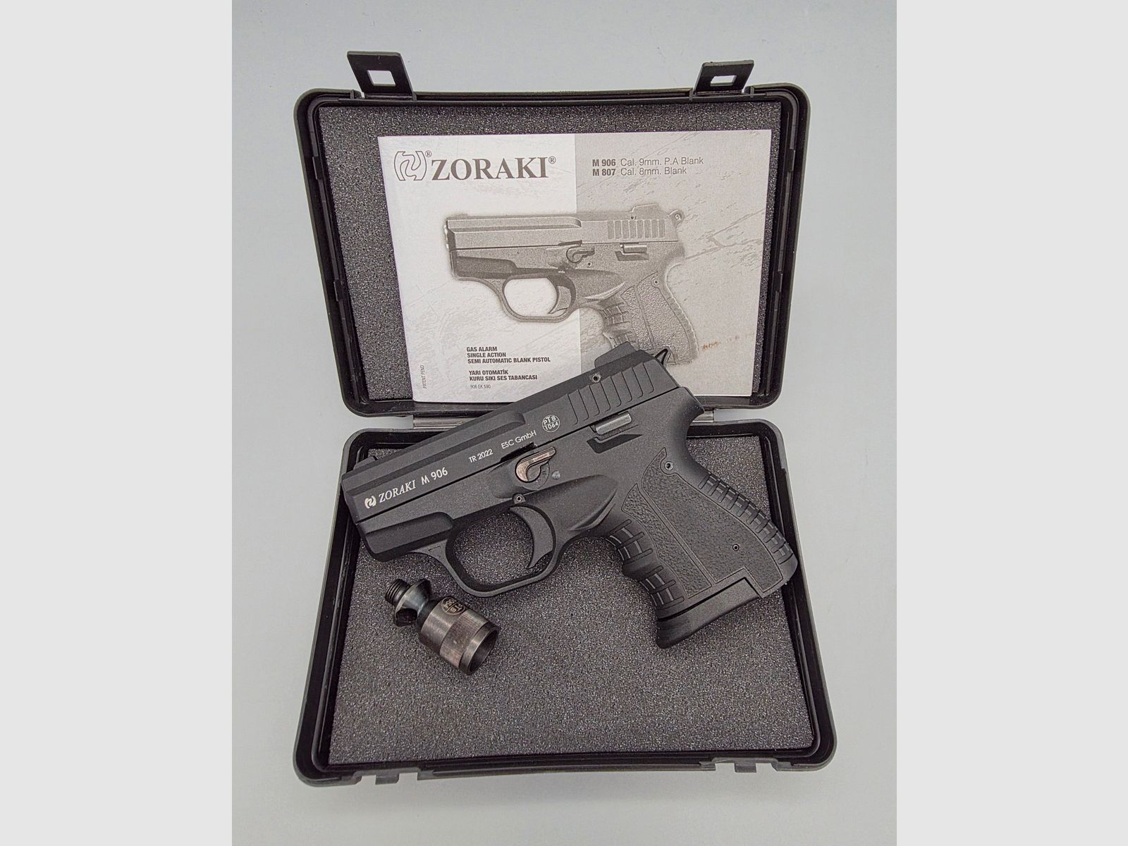 Zoraki Mod. 906    9mm PAK Schreckschuss SRS