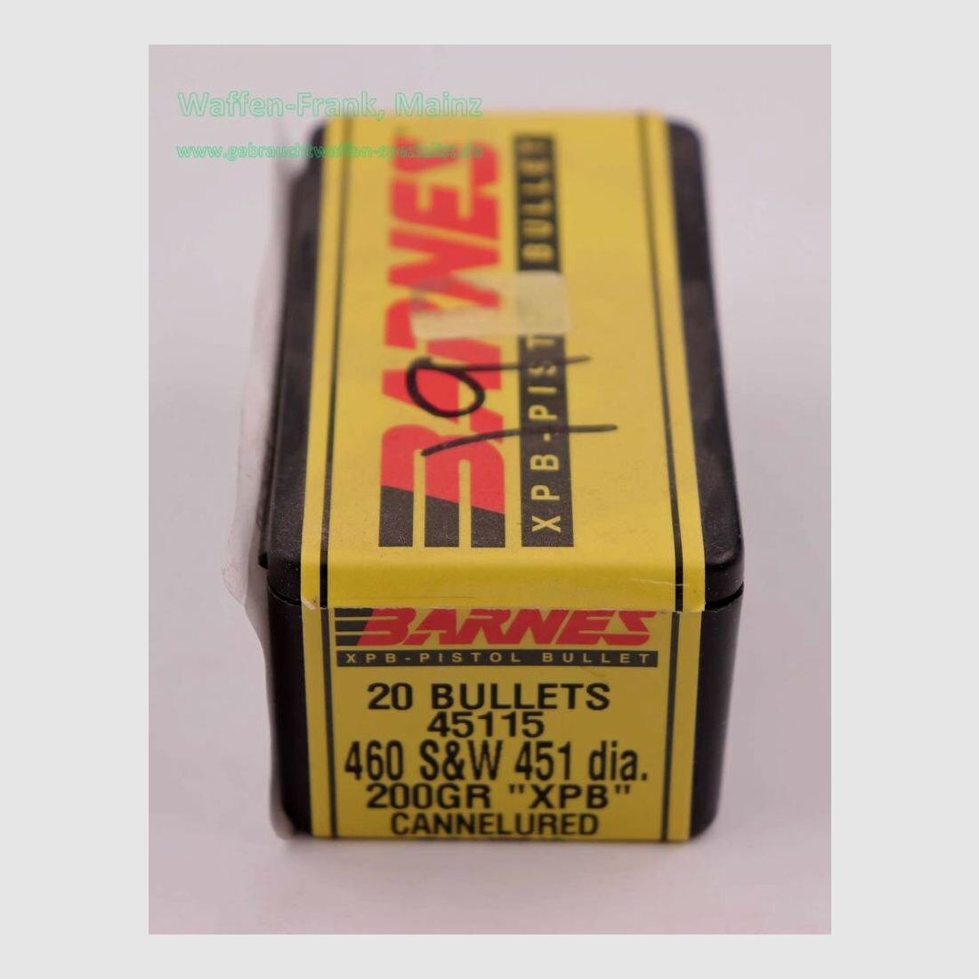 Barnes Bullets FFW-Geschosse, Anbruch