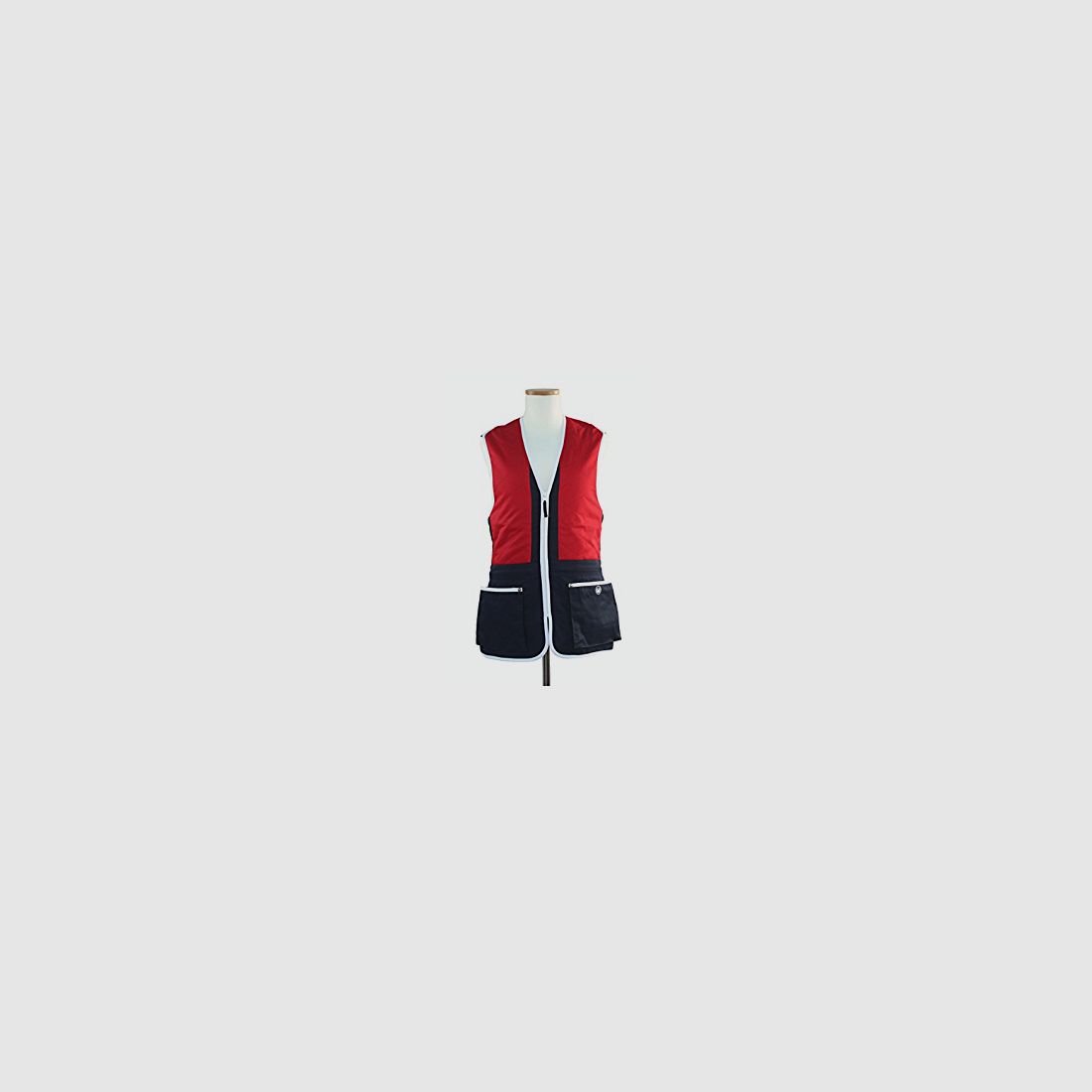 Beretta Schießweste Trap Cotton Vest Rot Blau XXL