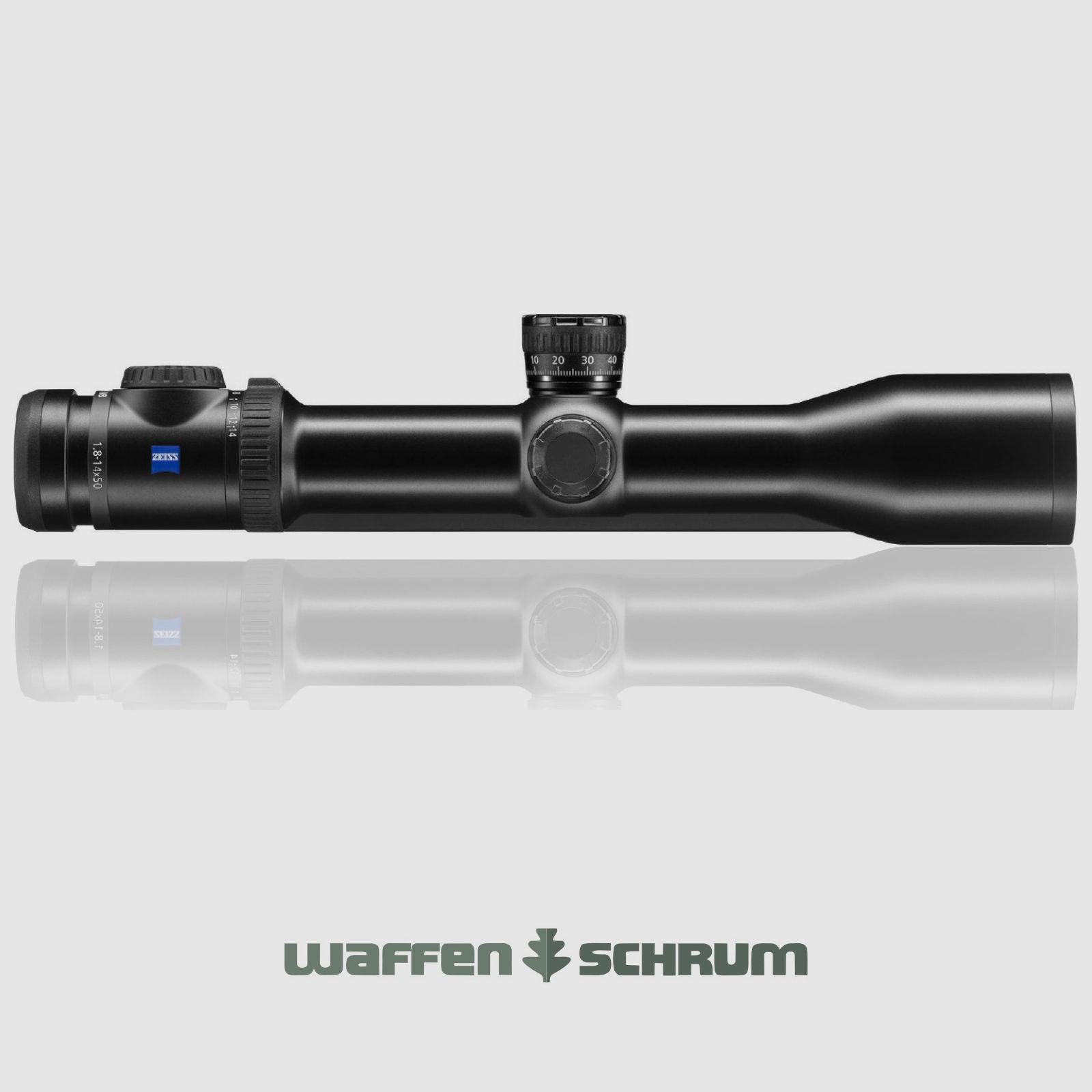 Zeiss Victory V8 - 1,8-14x50 M / 30mm Mittelrohr mit Schiene Absehenschnellverstellung Höhe