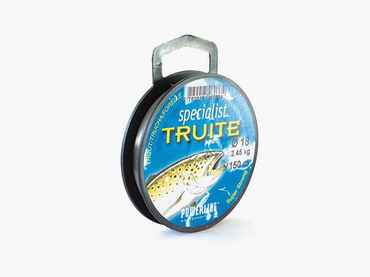 Hilo de Nylon Powerline Trucha 150 m Ø 0,20