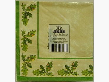 Serviette Feuilles de Chêne - 20 pcs