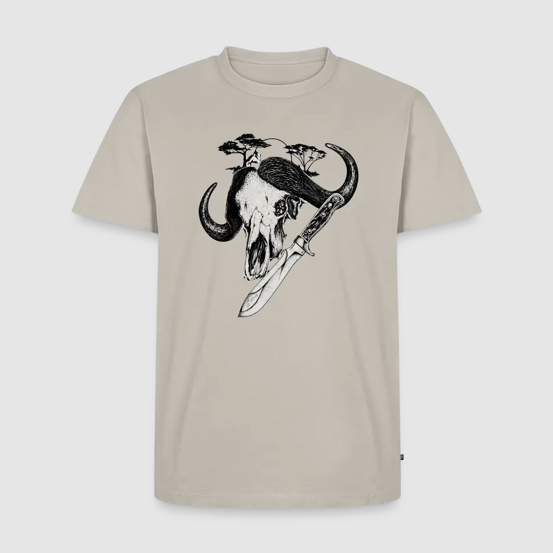 PUMA Men´s Premium T-Shirt „White Hunter – Big Game"