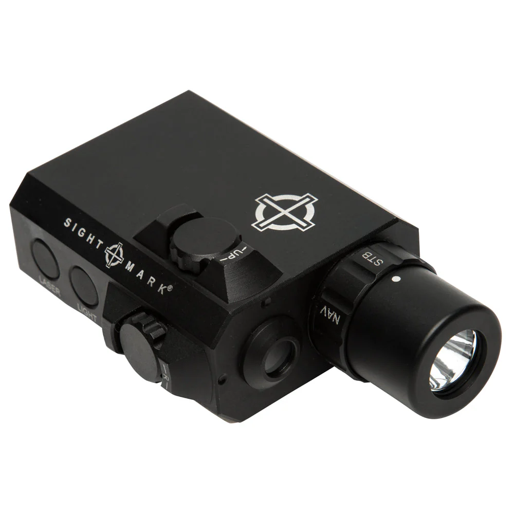 Sightmark LoPro Mini – Luce LED + Mirino Laser (Verde)