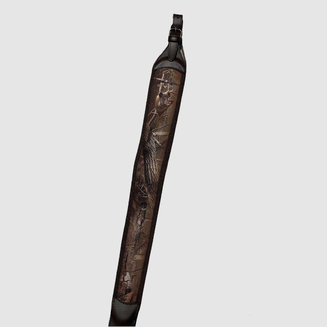 WILD ZONE SLING RIFLE LEATHER BOAR 98CM BROWN, image 2 of 2