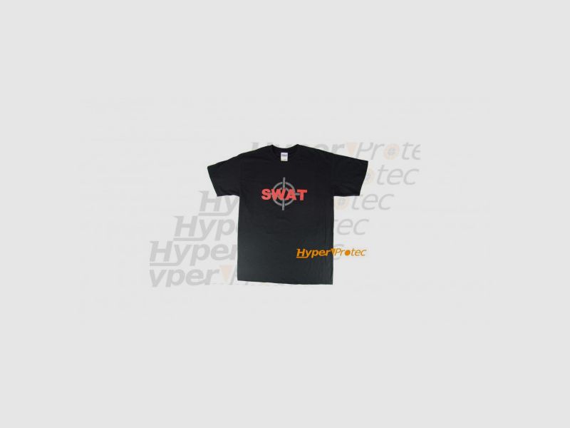 Black SWAT T-shirt, image 1 of 3