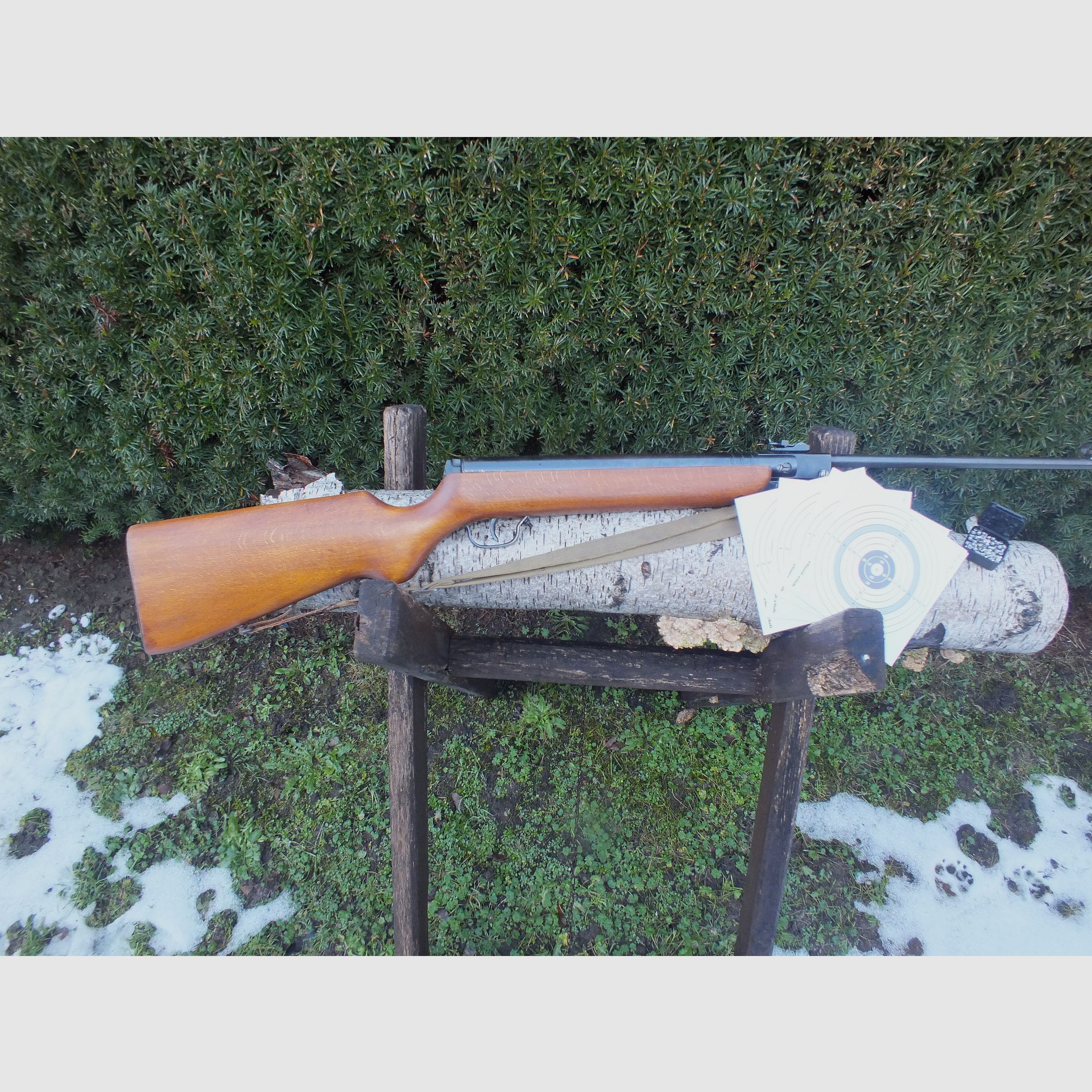 Luchtgeweer Haenel 303- 6 met draagriem