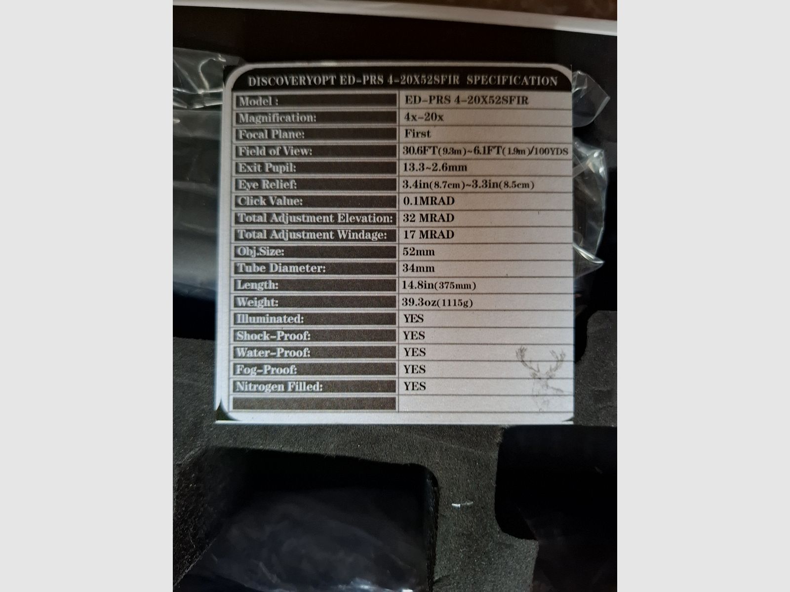 Discoveri Ed-rps4-20×52