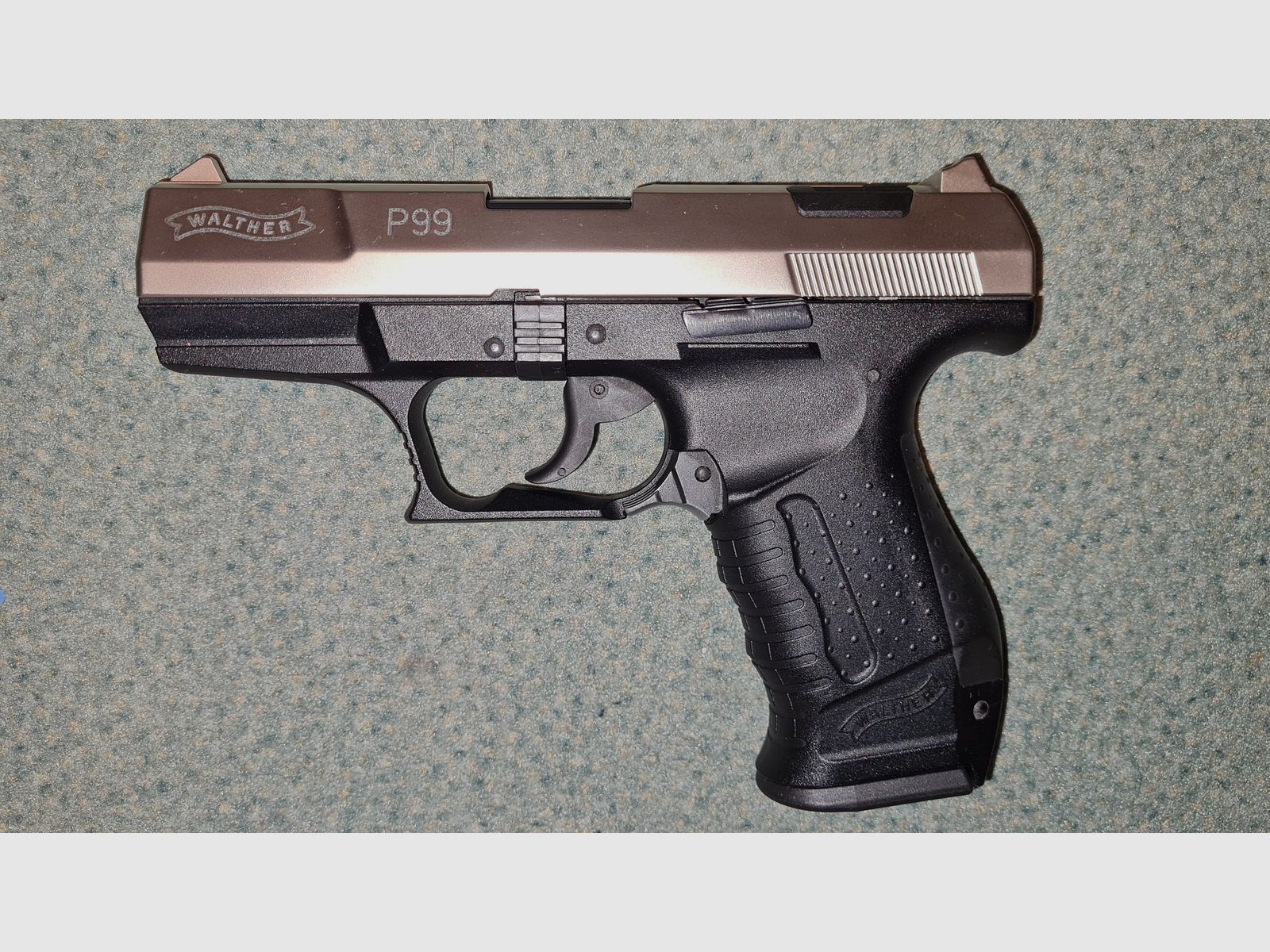 P99 Nickel, 9mm PAK
