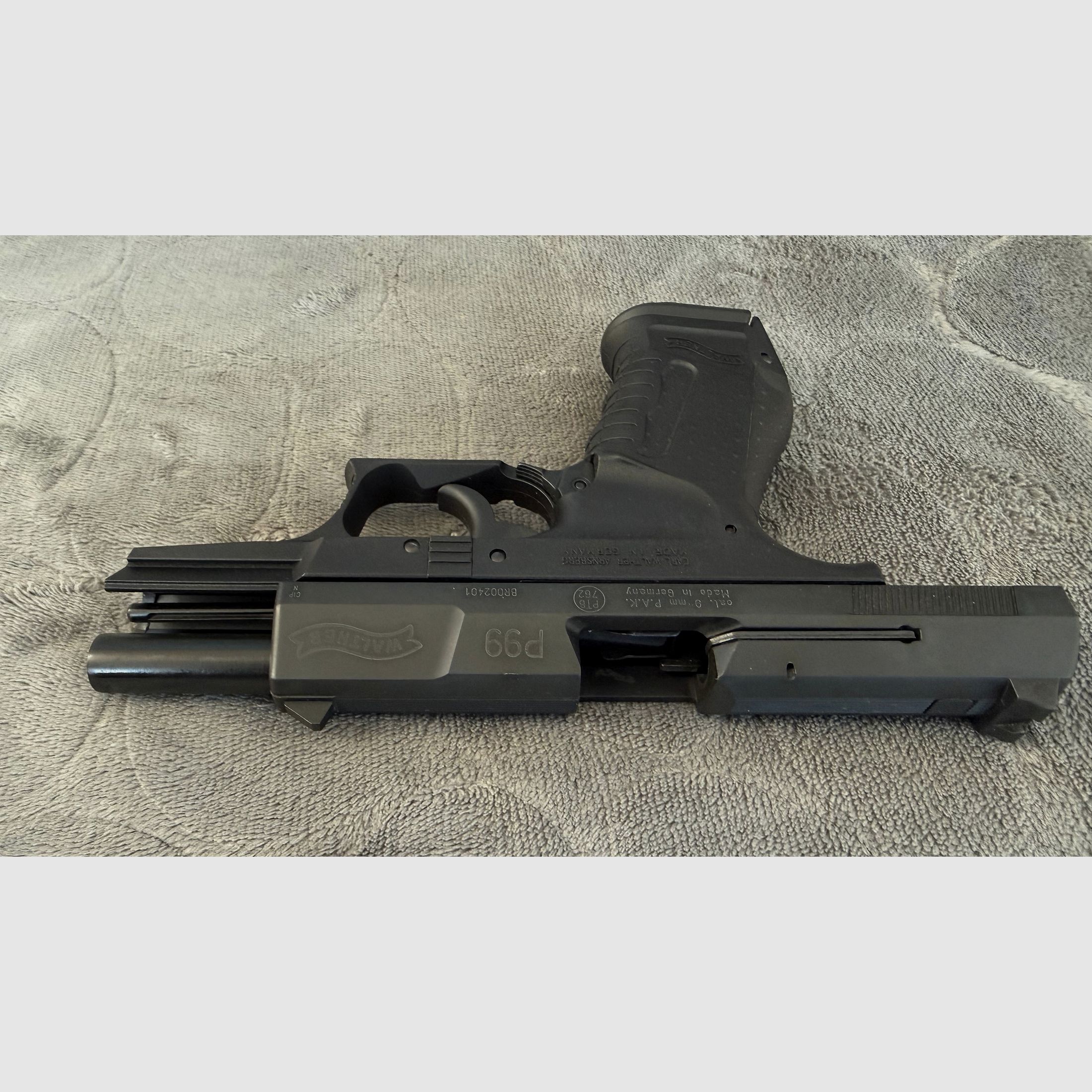 Walther P99 Schreckschuss Pistole 9mm P.A.K. schwarz