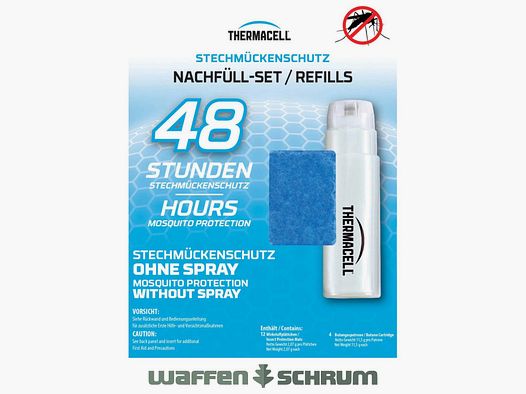 Recarga Thermacell de 48h R-4 compatible con dispositivos portátiles Thermacell (excepto mochila)