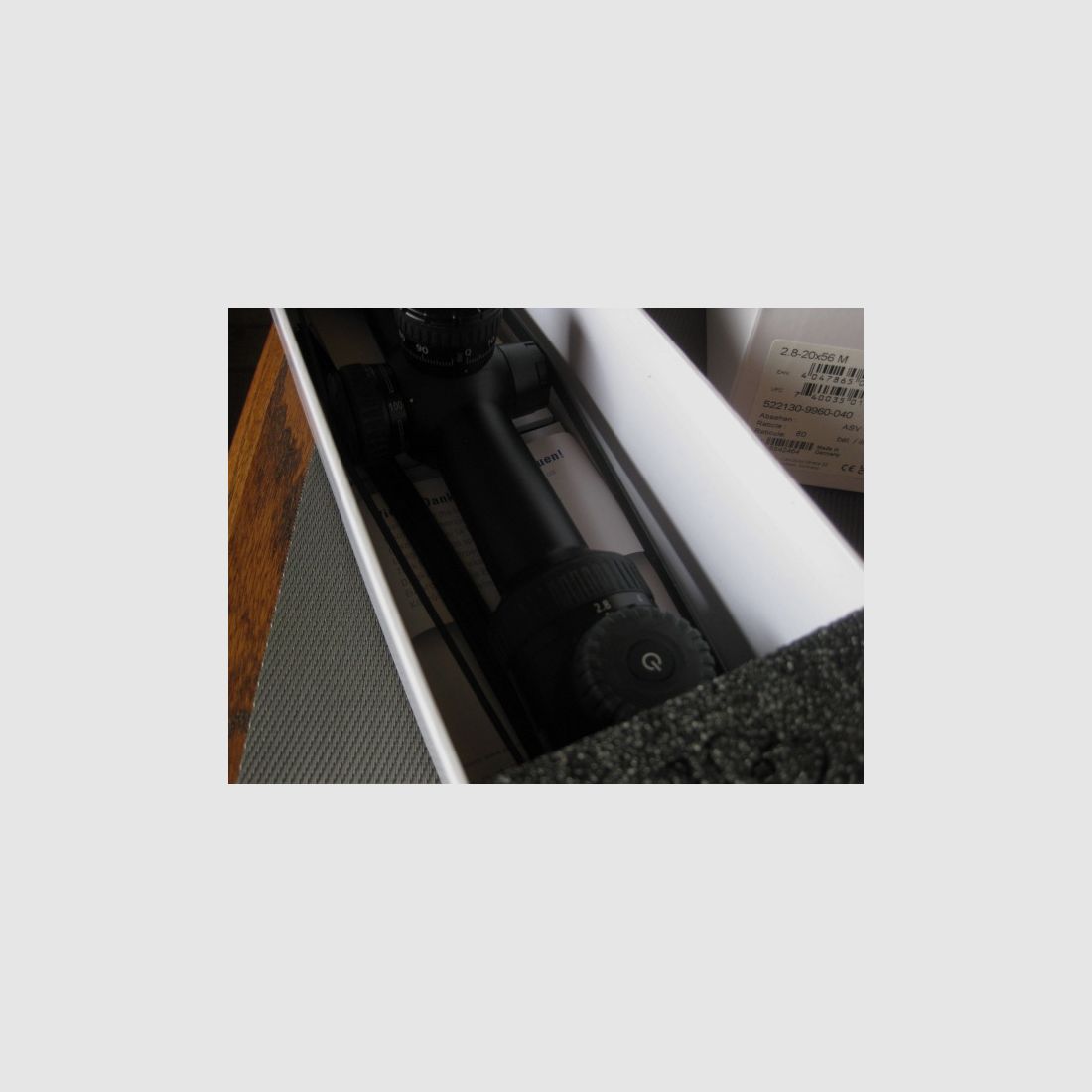 Absolute BEST PRICE = "NEW" GENERATION-II ZEISS V8 2.8-20x56 M = internal rail + ASV height + reticle-60 !! Or maybe a V6 1.1-6x24 M?! NO Blaser-Mauser-Sauer-Swarovski-LEICA-SteelAction-MINOX-Steyr