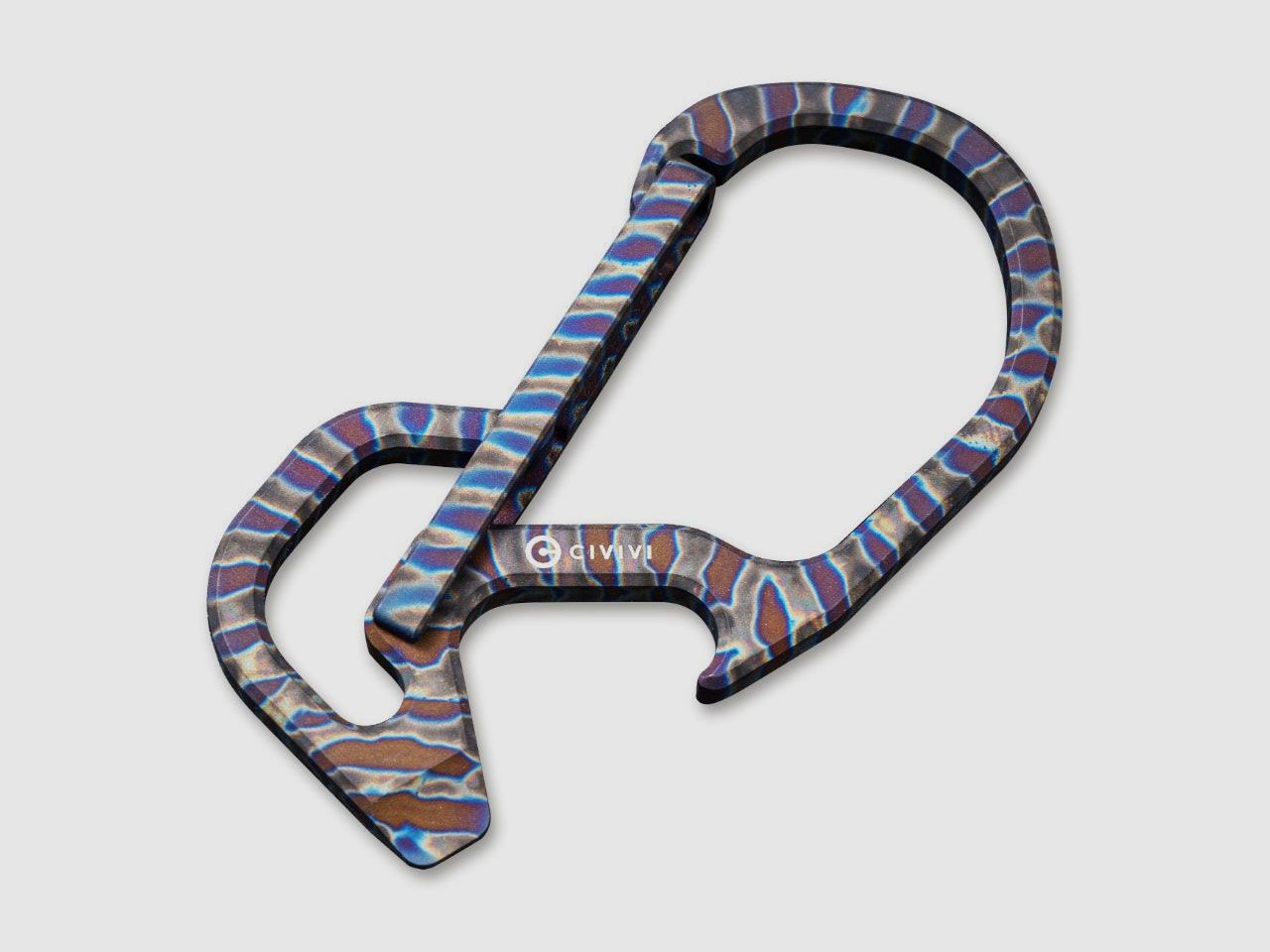 Click Flamed Titanium