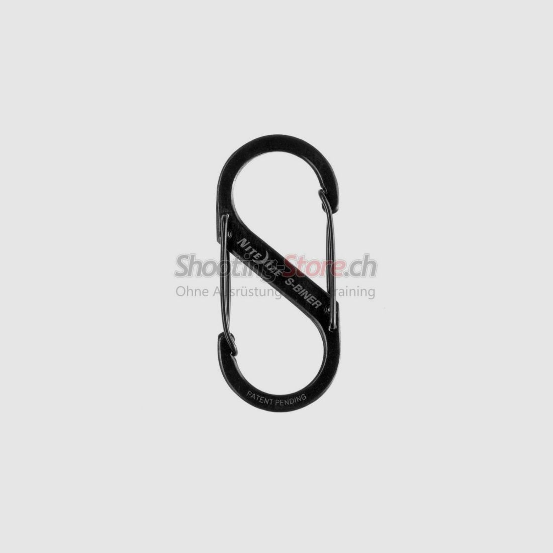 Nite Ize S-Biner Steel #3 Negro