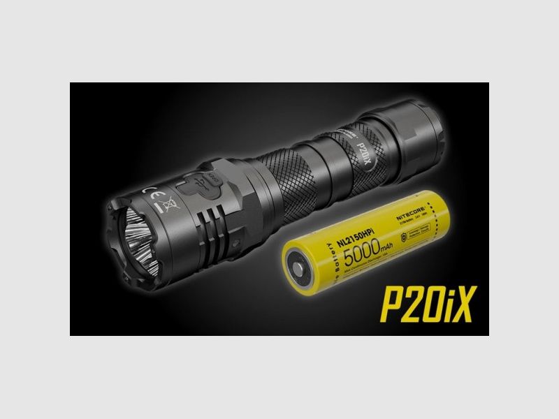 NITECORE – Taktische LED-Taschenlampe P20iX, 4’000 Lumen, inkl. Akku, Bild 2 von 10