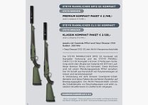 Compleet pakket wapen + geluiddemper Steyr Jungjägerpakket STEYR MANNLICHER SM12 SX COMPACT