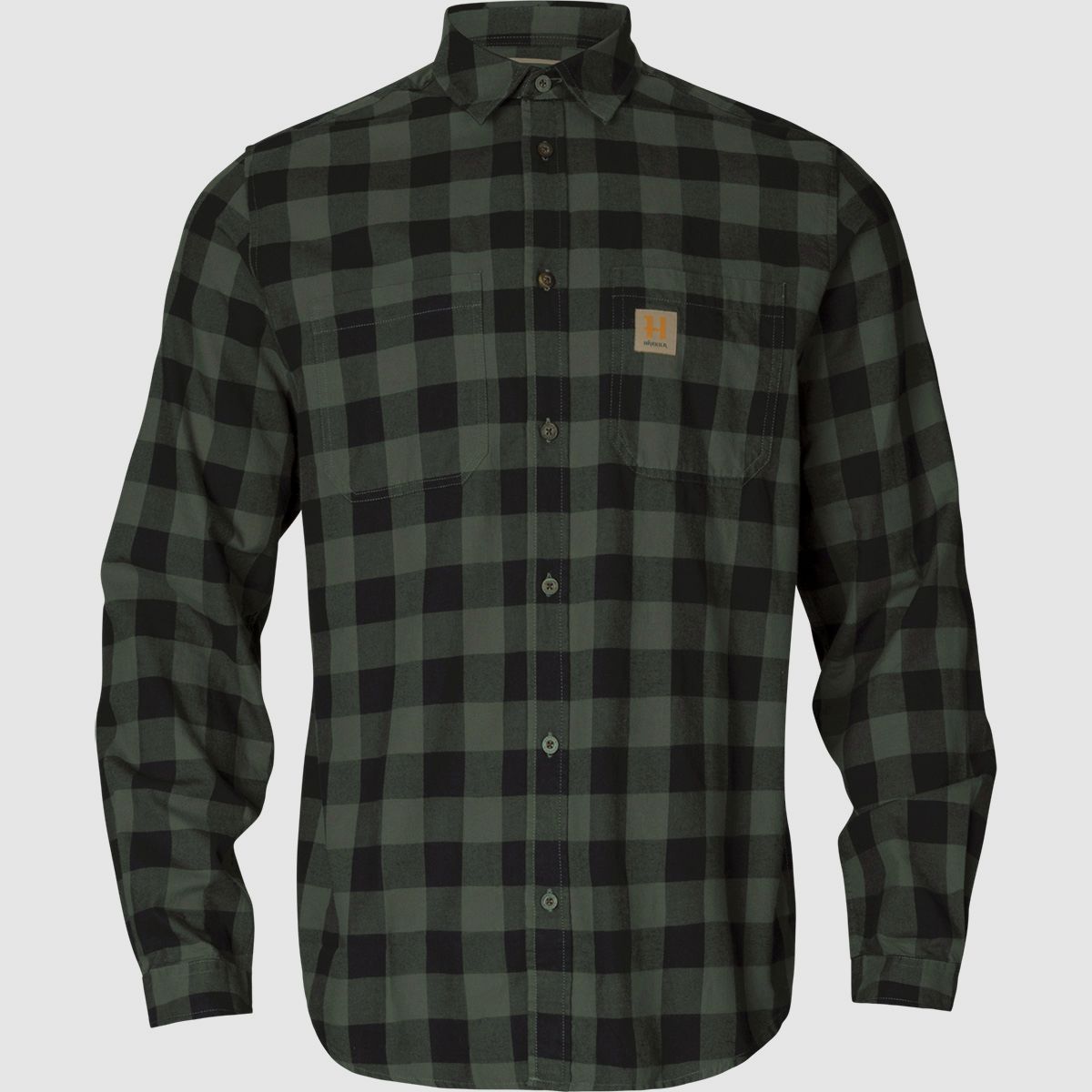 Härkila Hemd Scandinavian L/S Green check