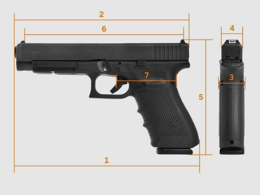 Glock 41 Gen4 MOS