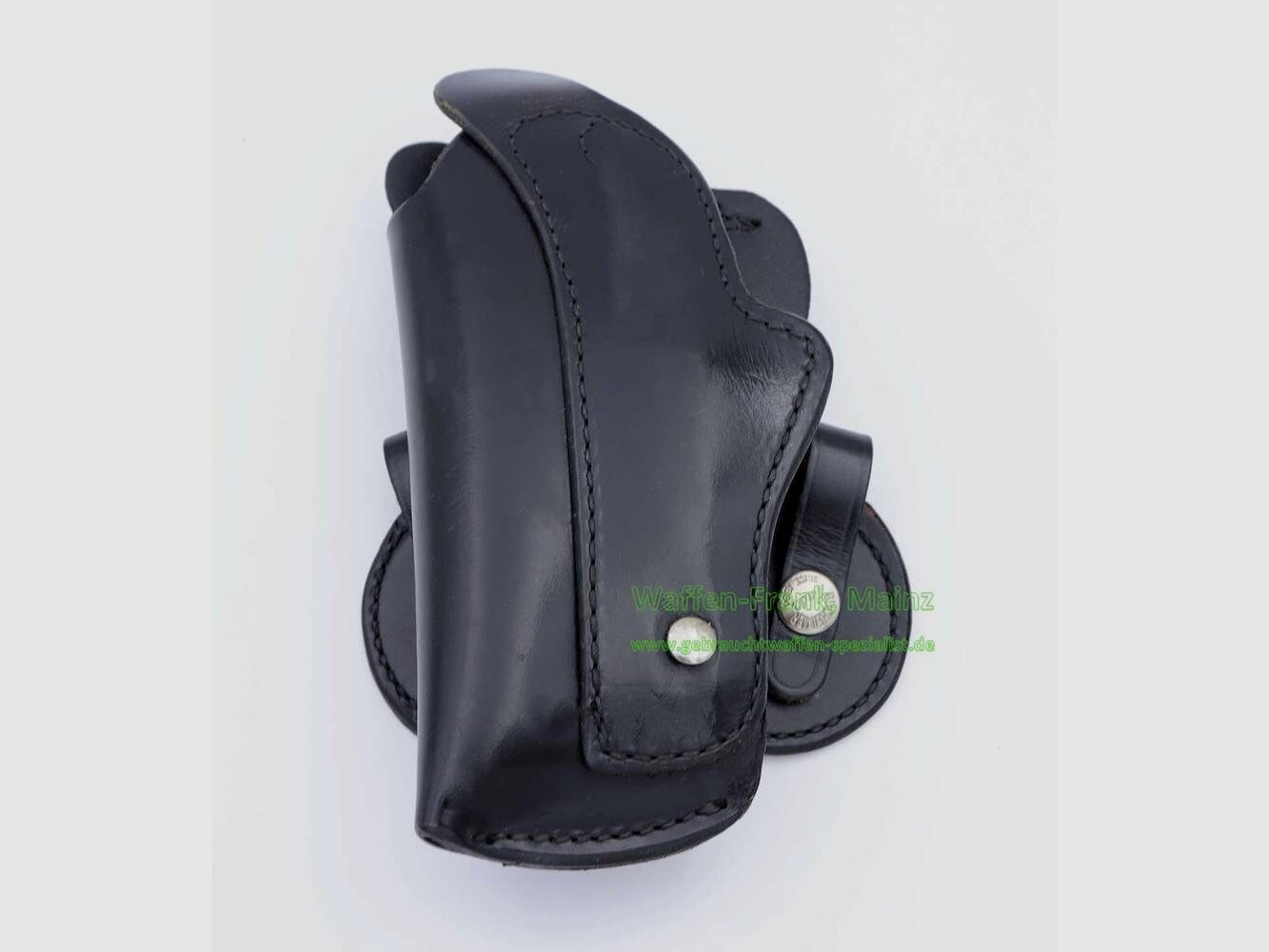 Buchheimer Semi-Shoulder Holster 'Izquierdo' Funda para Pistola Negra, Cuero