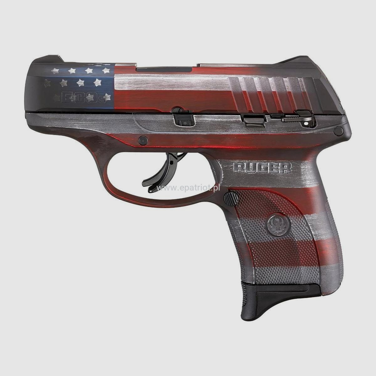 Pistolet Ruger EC9s Battleworn Flag 13213, zdjęcie 1 z 7