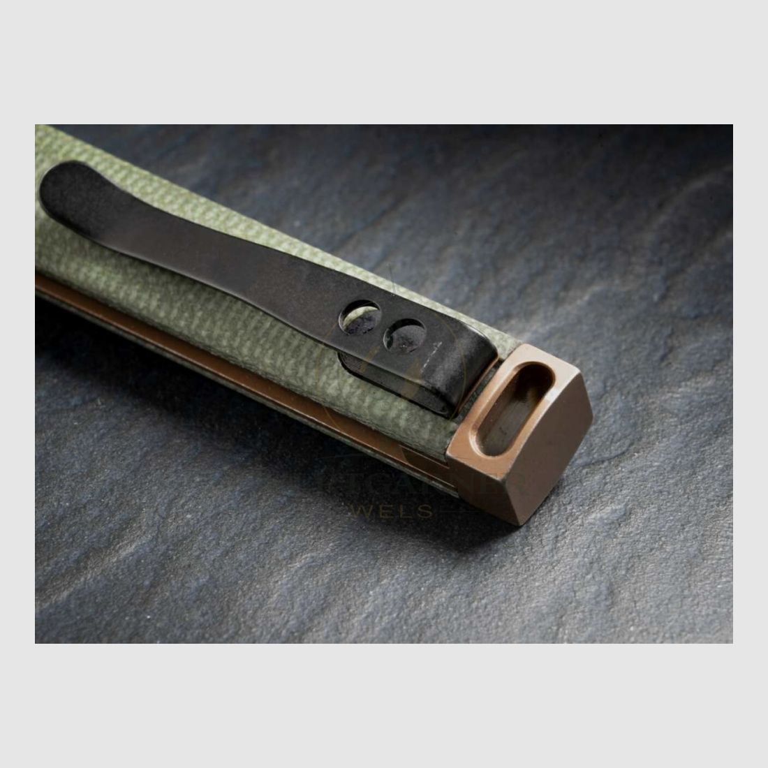 Böker Plus Kaizen Vert Canvas Micarta, image 3 sur 4