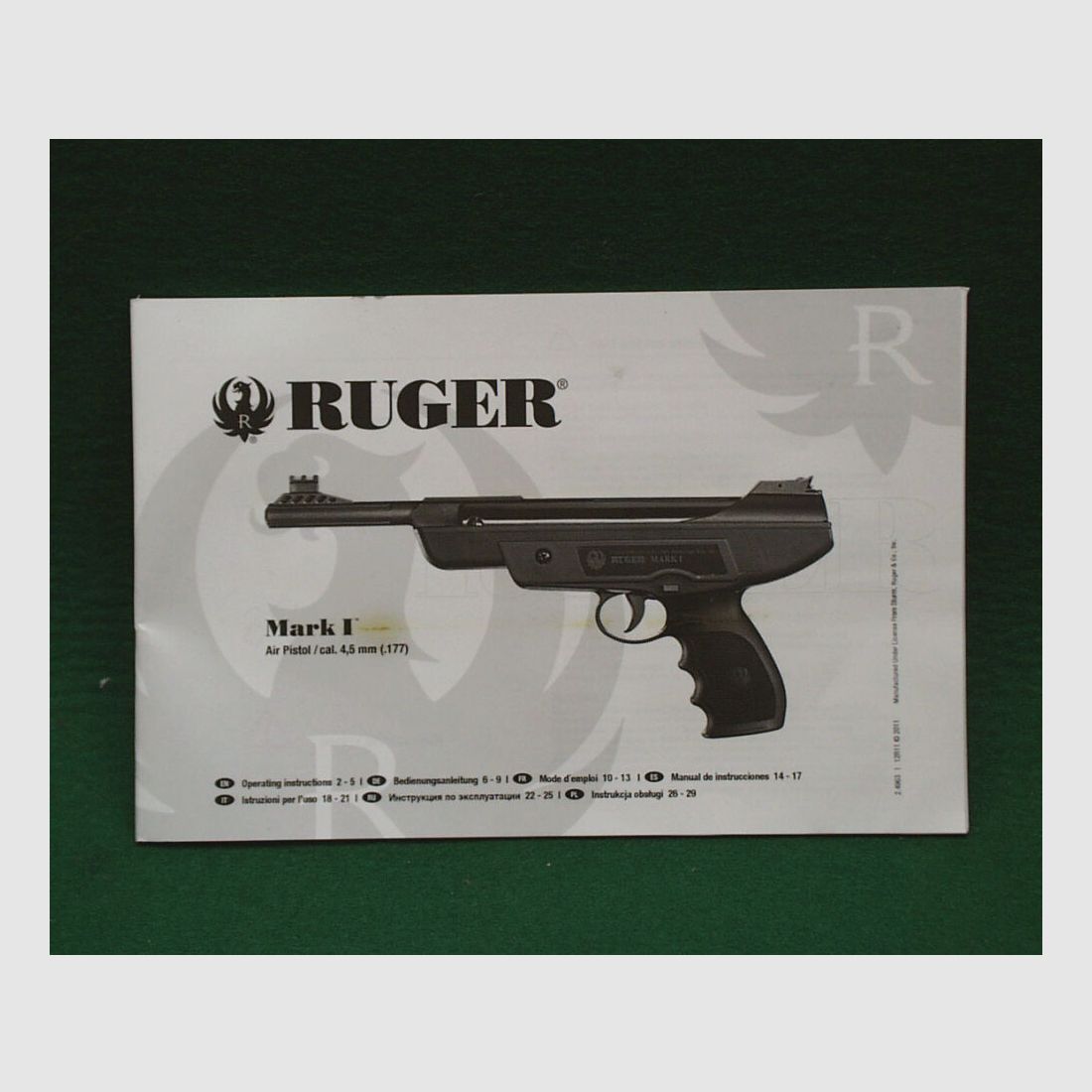 Umarex Ruger Mark I CO2 Pistole