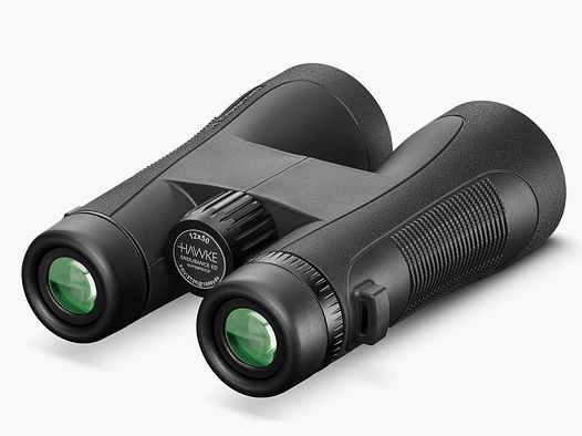 HAWKE 36210 Endurance ED Verrekijker 12x50 met tas en schouderriem Zwart