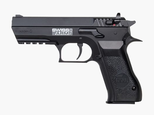 Swiss Arms 941 Schwarz 4,5mm BB - Druckluft Co2 Non BlowBack