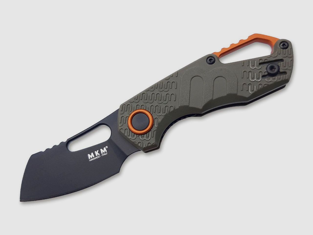 Taschenmesser Isonzo Cleaver Green