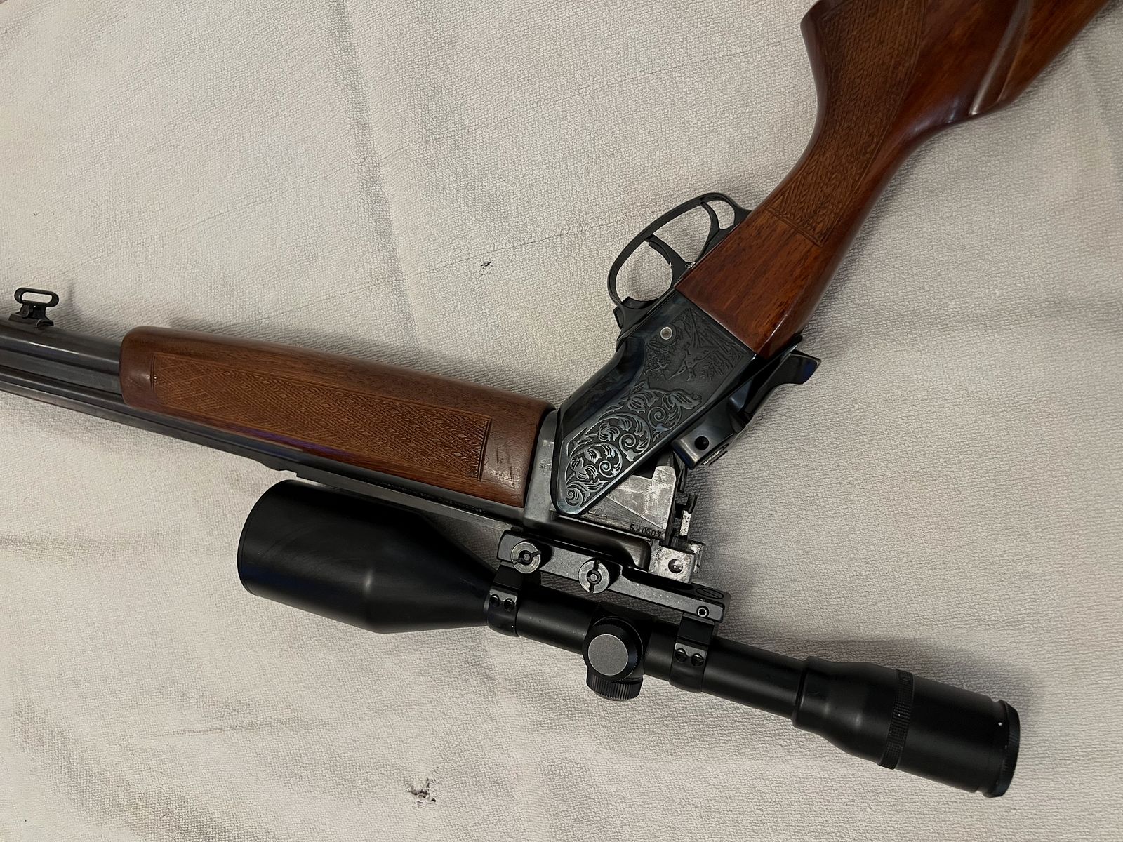 Bockbüchsflinte Bbf Zbrojovka BRNO ZH 307 Kaliber 12/70, .22Hornet ZF Lisenfeld 8x56 Spezial