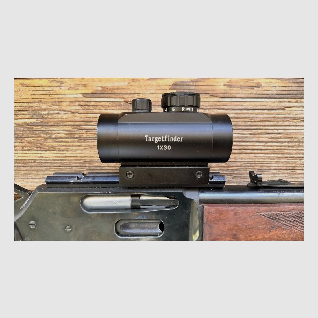 Marlin 30 30 WIN mit Optik Targetfinder 1x30 .30-30Win