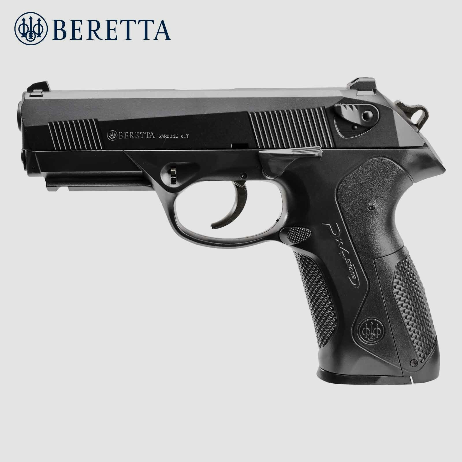 Beretta Px4 Storm Schwarz Metallschlitten Federdruck Softair-Pistole 6 mm BB (P14)