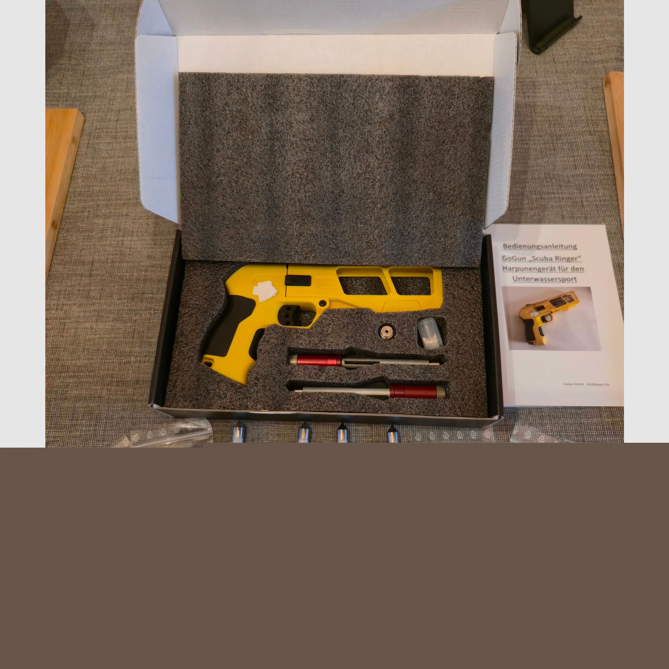 Scubar Ringer in pompa a mano