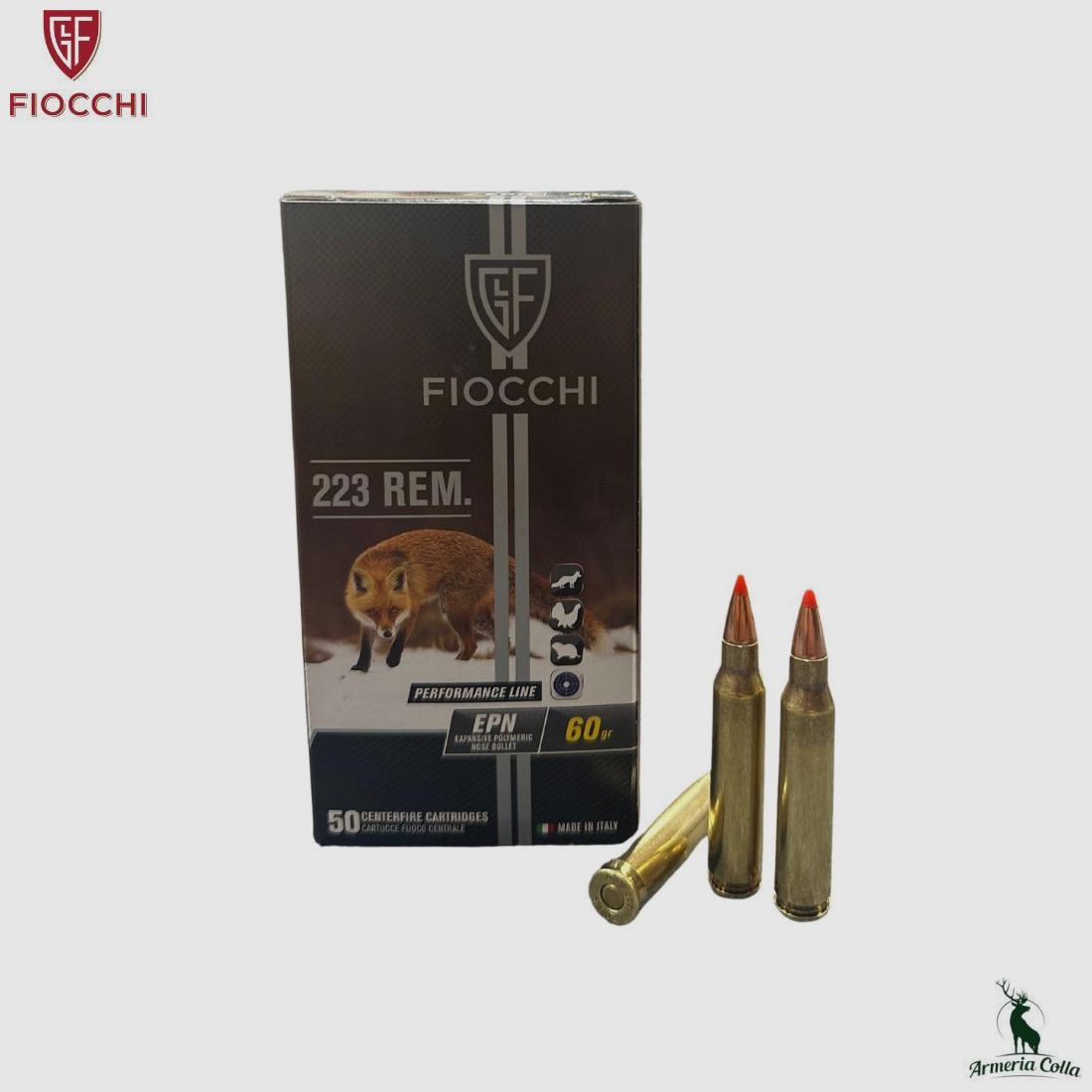 Fiocchi Ammunition Epn cal. .223 Rem. 60gr. art. 705657