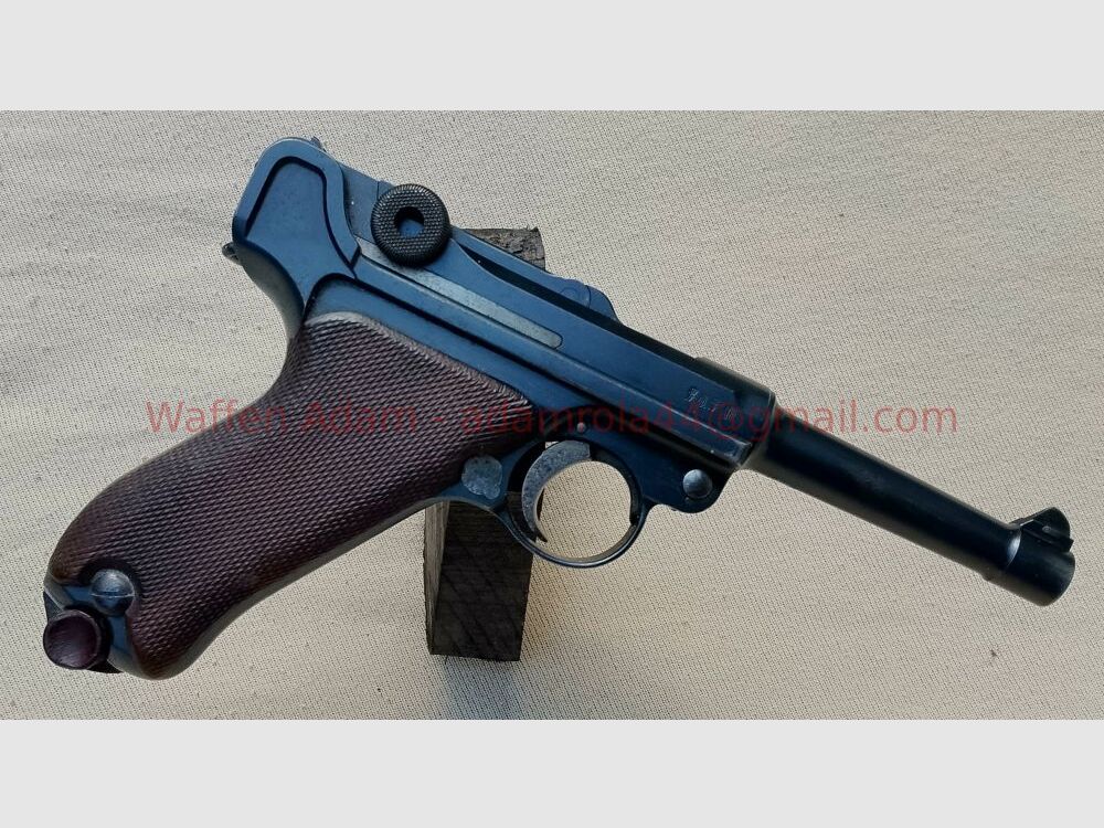 DWM Berlin P.08 Luger 1913 ohne Schiene
