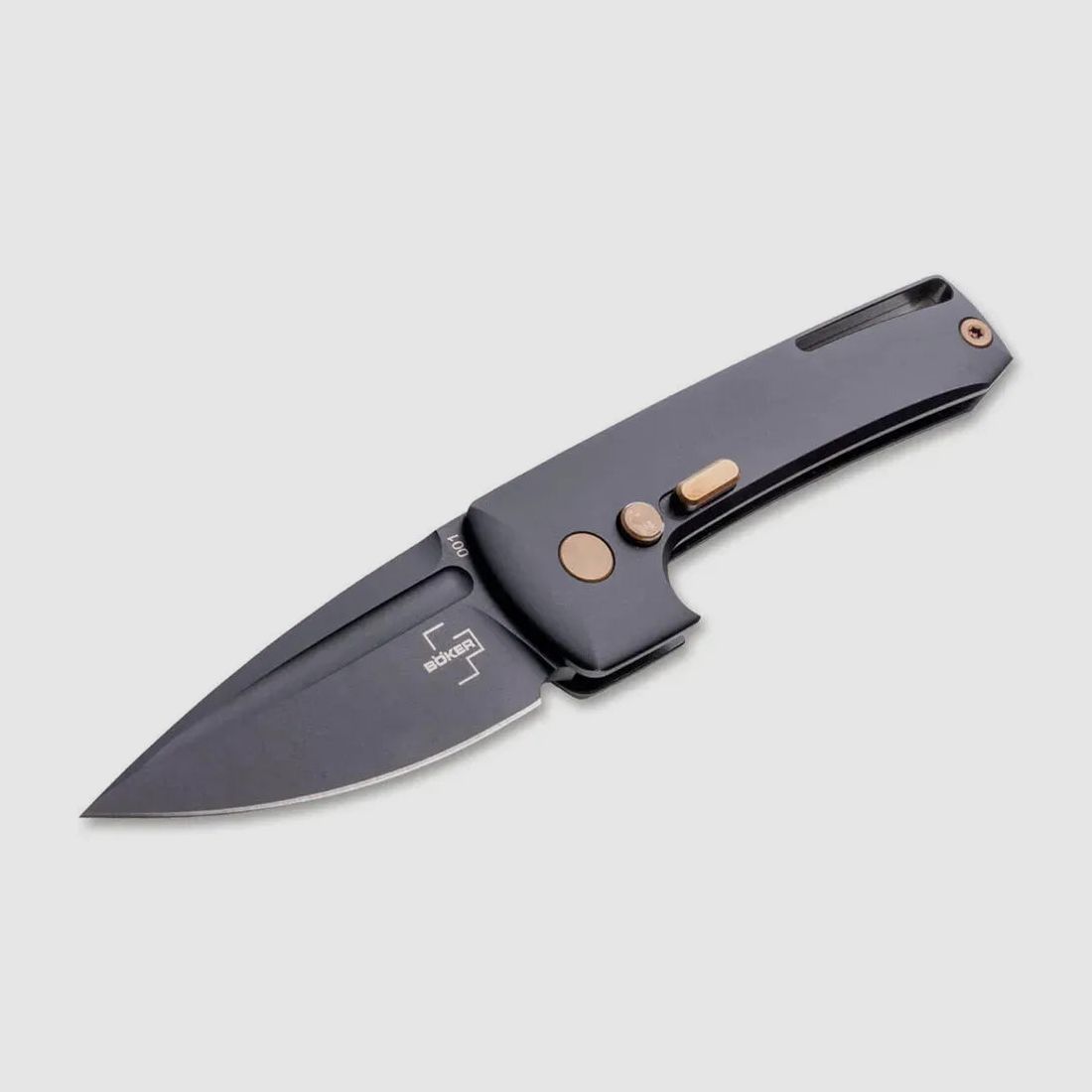 Böker plus Böker Plus Taschenmesser Harlock Mini schwarz